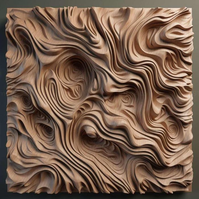 Patterns and decorations (flOw 1, PATTERN_1557) 3D models for cnc